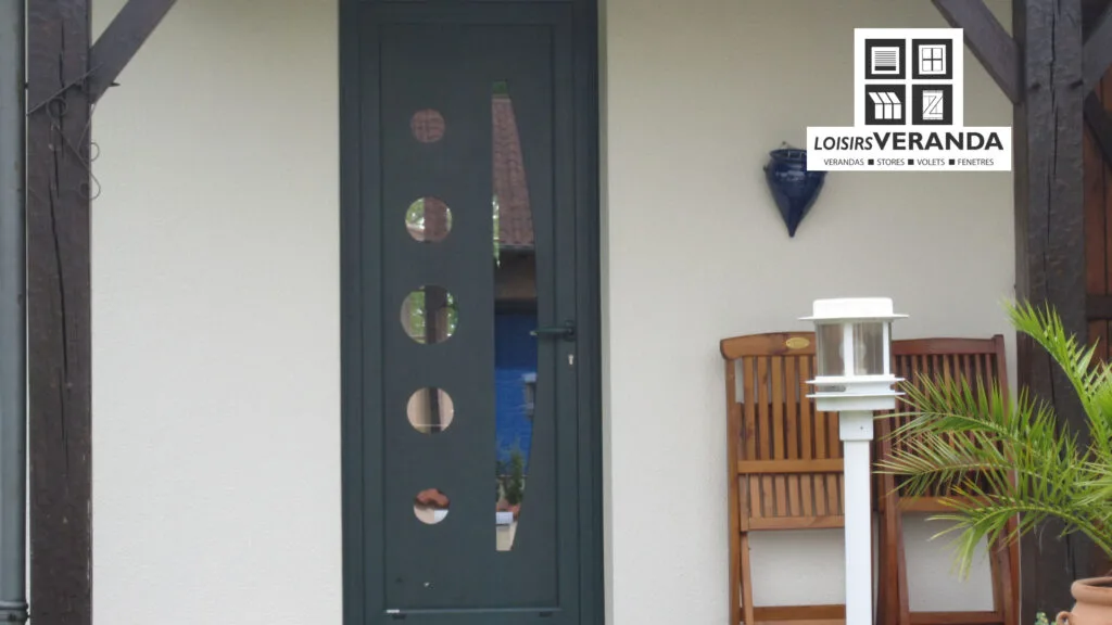porte entree aluminium liguge