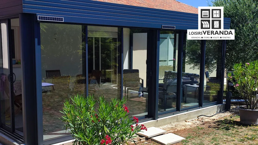 veranda contemporaine vivonne